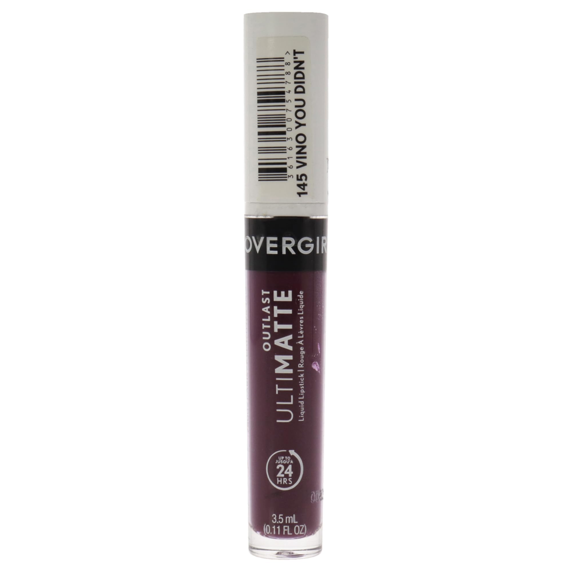 CoverGirl Outlast UltiMatte Liquid Lipstick - 145 Vino You Didnt For Women 0.11 oz Lipstick