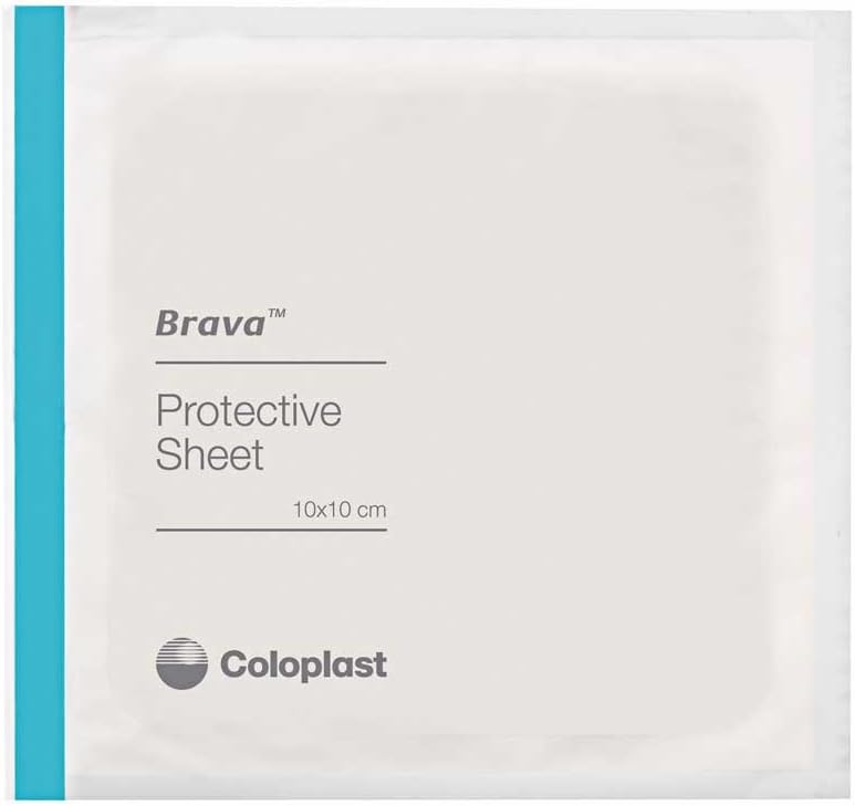 Brava Stoma Skin Protective Sheet, Skin Barrier, 4 X 4" 32105 (Box of 10): Health & Personal Care
