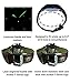 AVIATOR Military Army Mens Wrist Watch Aviation Pilot Cronograph Brown Band Stainless Steel Case F-Series World Time Traveller Collection AVW1266G153