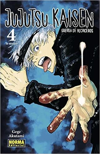 Jujutsu Kaisen 4 Spanish Edition Akutami Gege 9788467942699 Amazon Com Books Jujutsu Kaisen 4 Spanish Edition Akutami Gege 9788467942699 Amazon Com Books