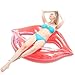 JOYIN Inflatable Luscious Lip Float with Glitters (60