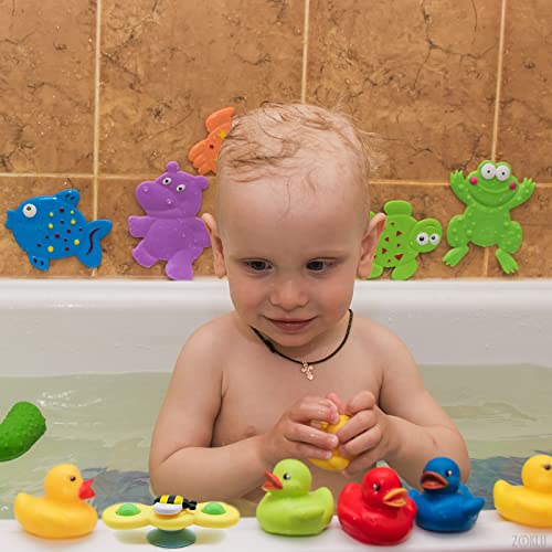 3Pcs Suction Toys for Toddlers Suction Fidget Spinner for Baby Bath