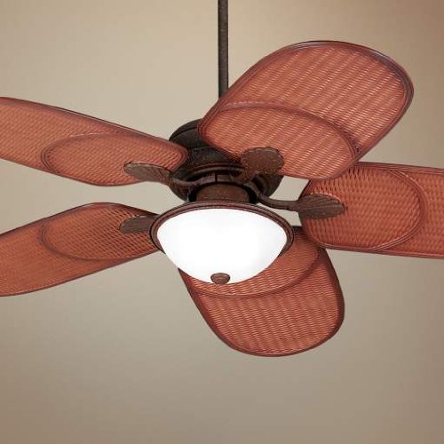 52 Casa Vieja174 Rattan Outdoor Tropical Ceiling Fan Amazon Com