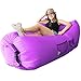 WooHoo 2.0® - Giant Inflatable Lounger Air Balloon Furniture with Carry Bag. Inflates in Seconds. Hangout as Lounge Chair, Bean Bag, Air Hammock, Sofa, Couch, Air Bag. NEW MODEL PATENT PENDING-Purple