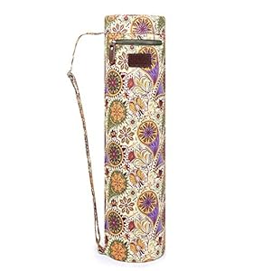 Fremous Yoga Mat Bag and Carriers for Women and Men – Portable Multifunction Storage Pockets Canvas Yoga Bags