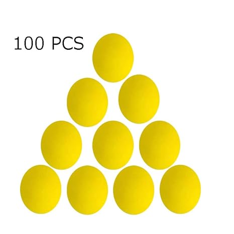 Pelotas de golf 100-pack de pelota de práctica de golf cubierta ...