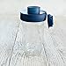 JarJackets Wide-Mouth Silicone Mason Jar Sport Top Lid - Package of 3 (Midnight)