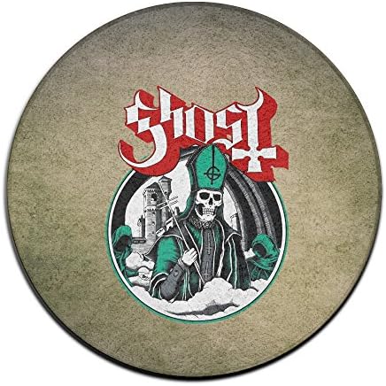Irina Popestar-Ghost B.C. Round Front Door Mat