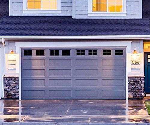 Decorative Faux - VINYL Decals - Garage Door Windows (2 Car Garage) - Thumbnail 5