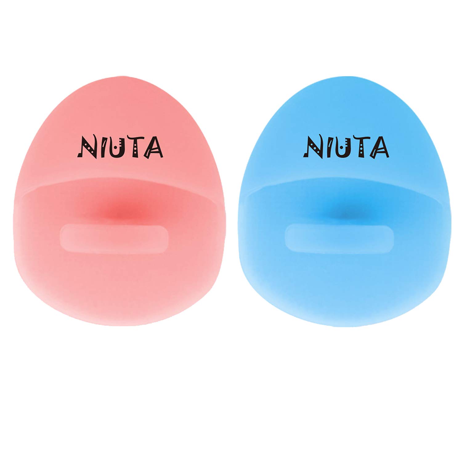 NIUTA Super Soft Silicone Face Scrubber, Manual Facial Cleansing Brushes, Face Massager and Exfoliator for Sensitive, Delicate, Dry Skin: Beauty