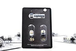 GTR Lighting 6-LED CANBUS White LED Bulbs, T10/194
