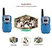 Zomei T388 2Pcs Mini Walkie Talkie 3-5KM Range 22-Channel FRS/GMRS UHF Two-Way Radios Coloful Walkie-Talkie For Kids(Blue)
