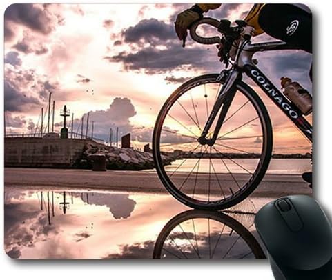 New Design Mousepad Colnago Bike Mouse Pad Non-Slip Neoprene Standard Size 9 Inch(220mm) X 7 Inch(180mm) X 1/8 Inch(3mm)