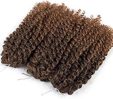 Short Crochet Curly Hair Braids Ombre Afro Kinky Curly Braiding