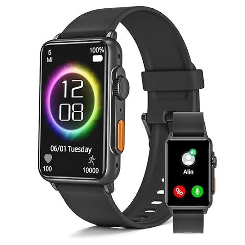 FITVII Fitness Tracker, Smart Watch (Answer/Make Calls) with 24/7