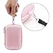 Carrying Pouch, iMangoo Hard Protective EVA Case Impact Resistant Travel Pouch Bag Power Bank Organizer Sleeve Pocket with Mesh Accessory Pouch & Carrying Strap for USB Cable Earphone Pink