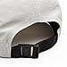 Tillak Wallowa Camp Hat, Lightweight Nylon 5 Panel Grey Cap with Snap Closure