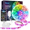 Govee 16.4ft RGBIC LED Strip Lights, WiFi Color Changing LED Lights Segmented Control, Work with Alexa and Google…