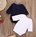 Baby Boys 2pcs Gentleman Bodysuit Bowtie Romper Overalls Newborn Clothes (0-3M, Gentleman)