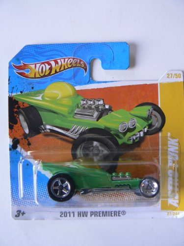 Hot Wheels 2011 HW Premiere 27/50 Astro Funk Collector #27/244 on Short Card