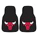 FANMATS - 9225 NBA Chicago Bulls Nylon Face 2-pc Carpet Car Mat Set, 18