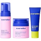 Evereden Kids Daily 1-2-3 Routine Bundle: Clean & Vegan Skincare for Kids – Hydrating & Gentle Tween Skincare Set with Multi-Vitamin Face Wash, Face Cream, & SPF 30 Mineral Sunscreen