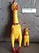 King's store Rubber Squawking Chicken Kids Adult Novelty Squawking ChickenNovelty/Good Gift,Yellow, April Fools' Day Decoration(2 pcs)