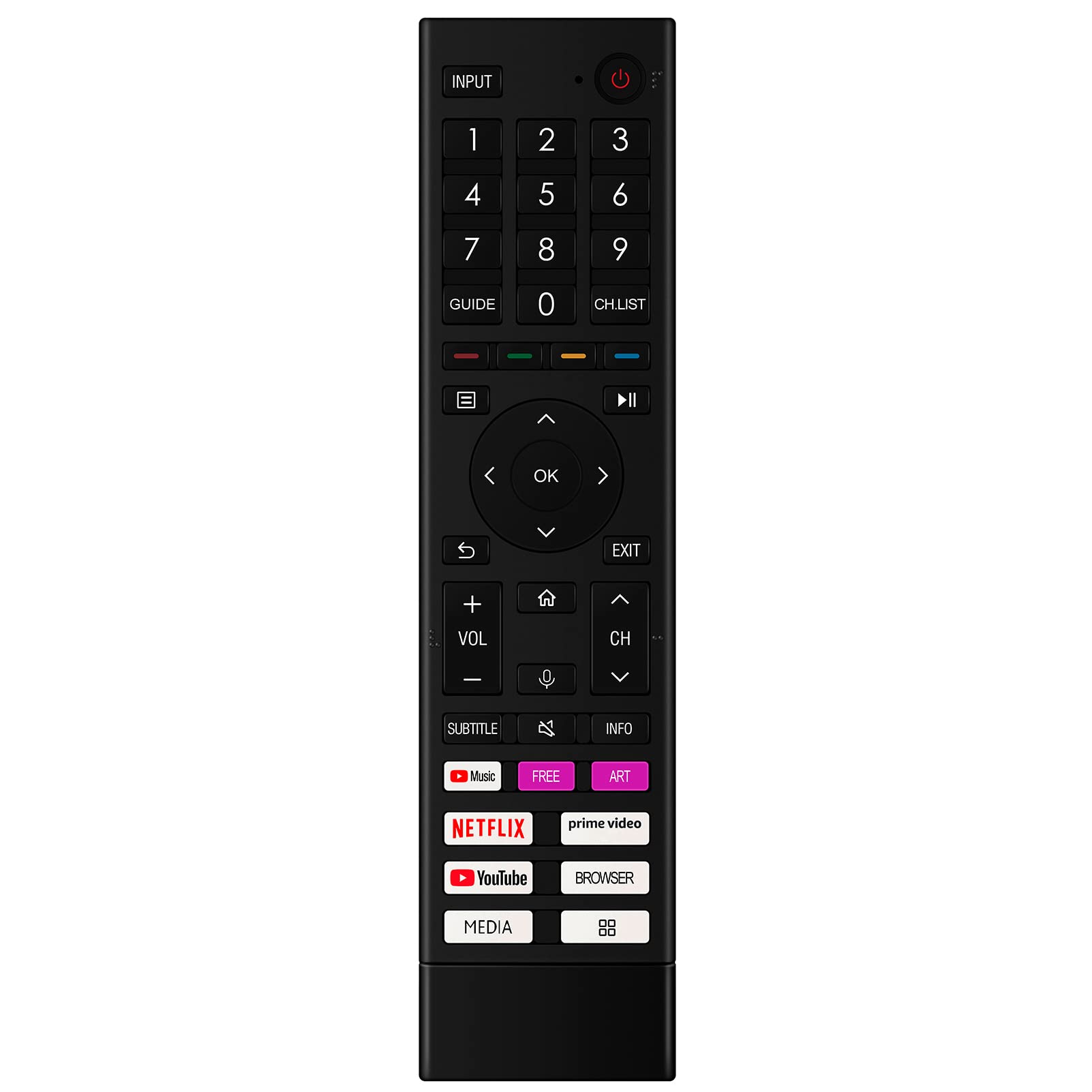 VINABTY ERF3N80H Replacement Voice Remote Compatible with HISENSE TV 55U7HQ 55U70HQ 55U71HQ 55U72HQ 55U7HQCH 55U70HQCH 55U78HQNE 55U76HQ 55U77HQ 55U78HQ 55U79HQ 55U78HQCH 55U79HQCH 55U79HQNE 55U7HQTUK