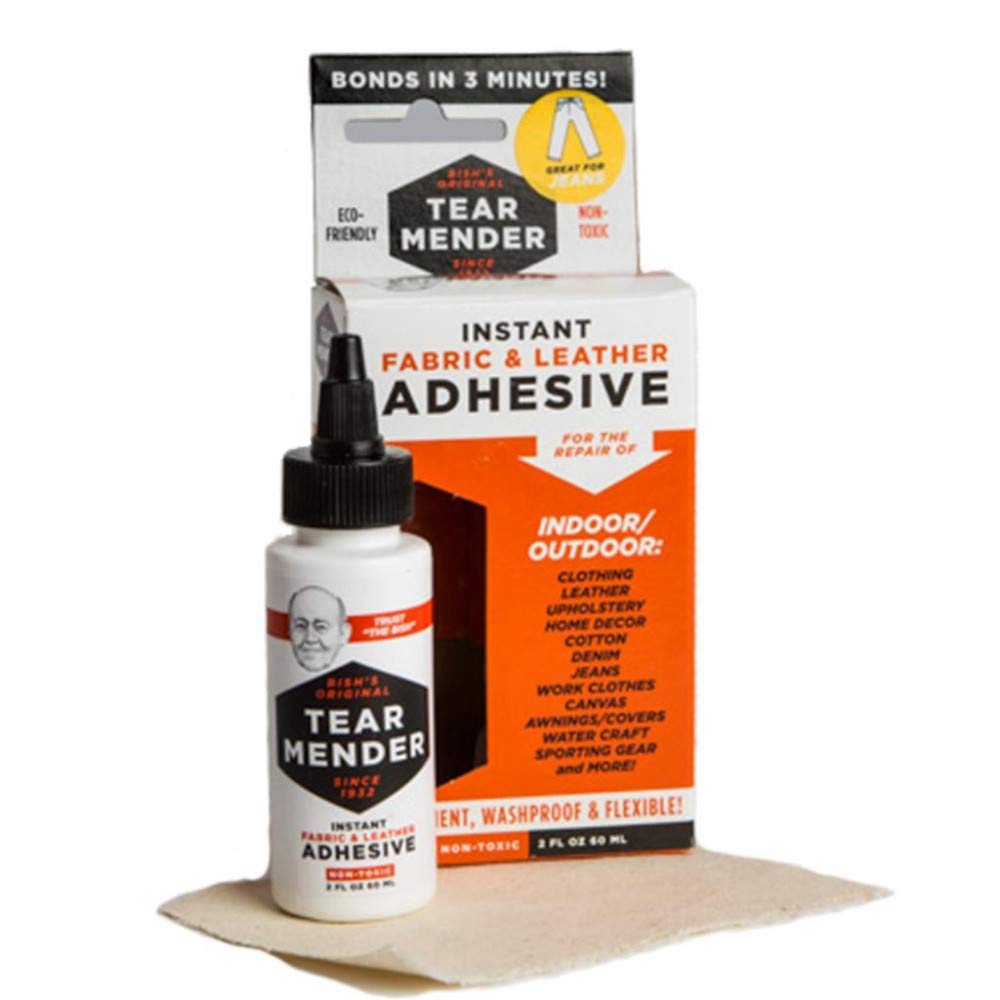 Tear Mender Instant Fabric & Leather Adhesive Kit