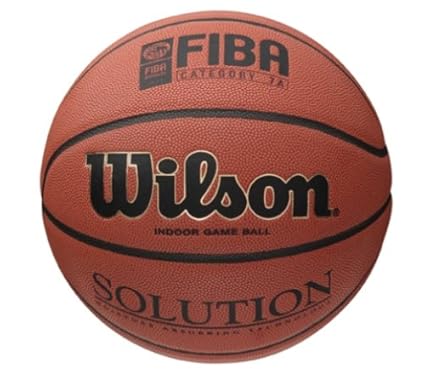 Wilson Pelota de Baloncesto Solution Cuero sintético Interior ...