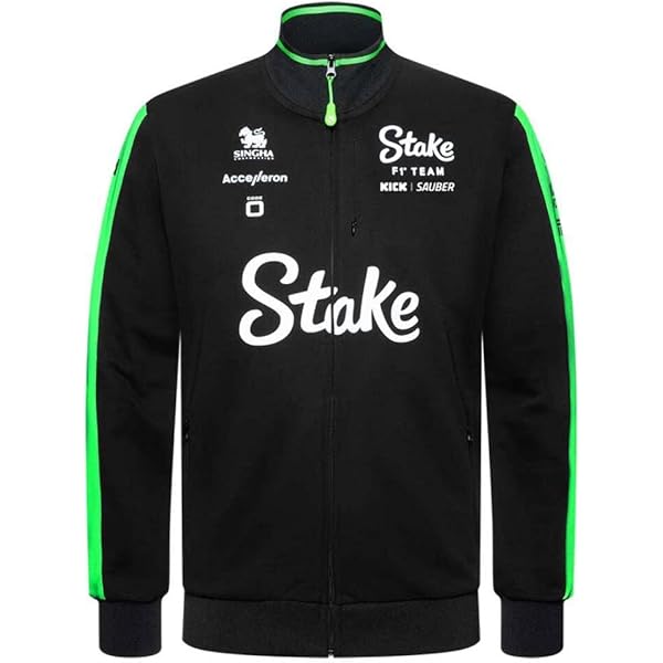 CMC Motorsports Stake F1 Kick Sauber 2024 Men's Team Rain Jacket