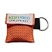 KONMED 50 Pieces CPR Face Shield CPR Mask Keychain with One-way Valve for First Aid or AED Training