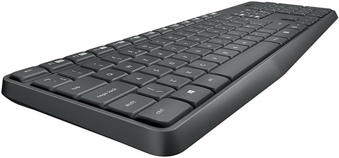 GEEZER Tastiera E Mouse Wireless Color Lilla – 100 Tasti, 2.4G, Plug & Play, Per PC E Laptop - 6