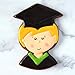Ann Clark Cookie Cutters Graduate Cookie Cutter by LilaLoa, 4.25