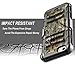 iPhone 5 / 5S / SE Case, Circlemalls [Combo Holster] Built-in Kickstand Bundled with [HD Screen Protector] Hybird Shockproof and Stylus Pen for iPhone 5 / iPhone 5S / iPhone SE (Camo)