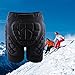 Docooler 3D Padded Short Protective Hip Butt Pad Ski Skate Snowboard Skating Skiing Impact Protection Drop Resistance