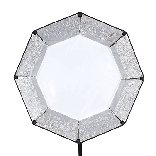 StudioPRO (Set of 2) 6000W Continuous Bright Lighting Kit for Portrait Photography, Photo & Video Shoots - Includes (2) 32" Octagon Softbox & Light Stands, (2) 7-Socket Heads & (14) 85W 5500K Light Bulbs