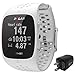 Polar M430 Advanced Running GPS Watch with Wrist-based Heart Rate Monitor and Wearable4U Wall Charging Adapter Bundle (White)