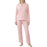 Pintage Women's Petite Cotton Pajama Set Petite Length Pjs