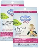 Hylands Baby Vitamin C 125 Piece Tablets, 2 Count