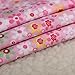 KINGSO 8PCS Cotton Fabric Bundles Quilting Sewing Patchwork Cloths DIY Craft 19.7x19.7inch Pink Series