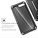 iPhone 8 Plus Case, iVAPO iPhone 7 Plus Cases [Armor Series] Impact Resistant iPhone 8 Plus Cover Full-Body Protection iPhone Case with Built-in Screen Protector for Apple iPhone 8 Plus [Black/Black]