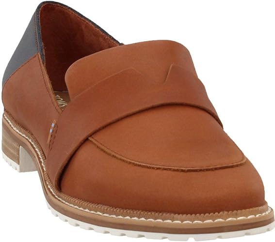 toms leather slip on