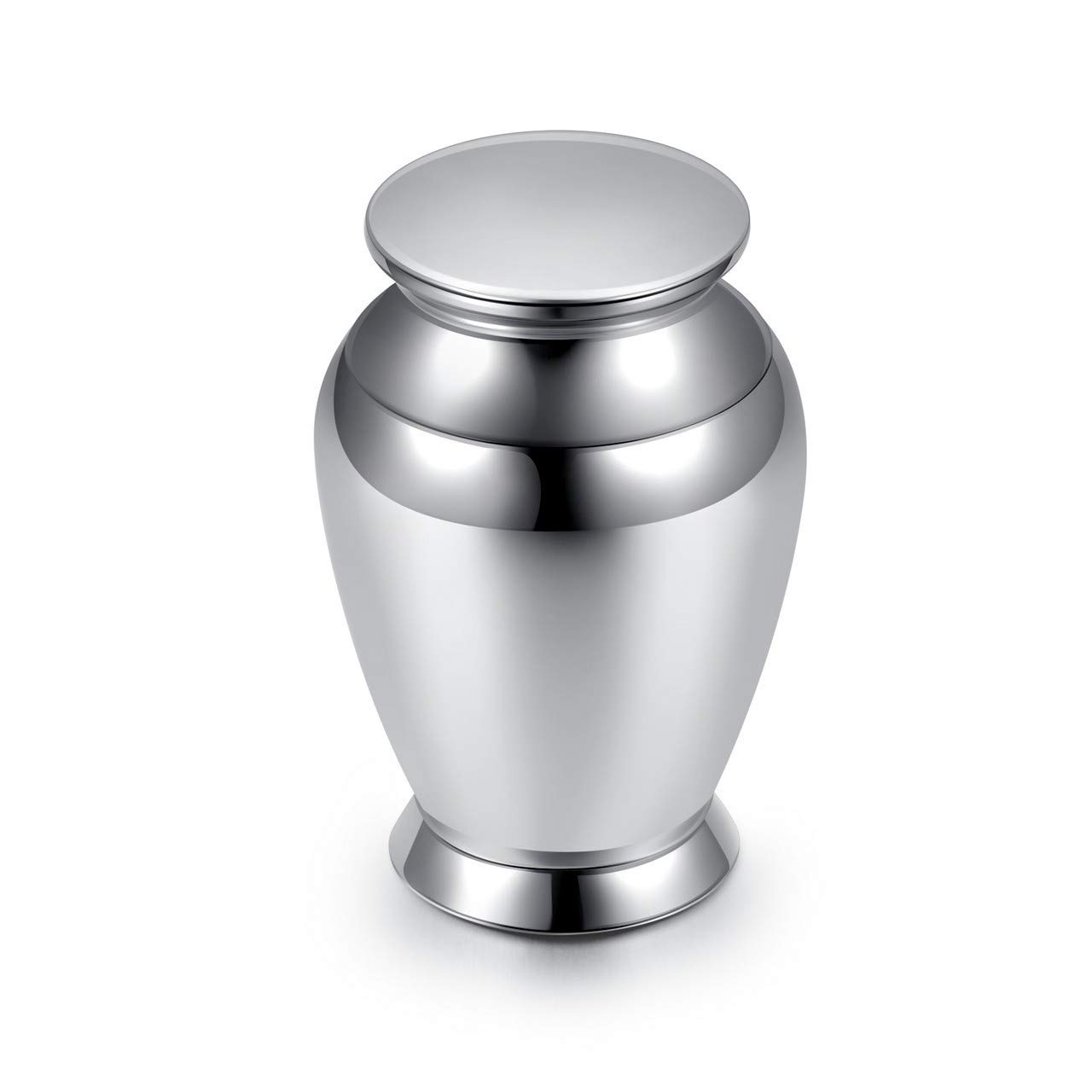 PiercingJak Personalized Engraving Small Keepsake Urn for Ashes - Stainless Steel Memorial Ashes Holder