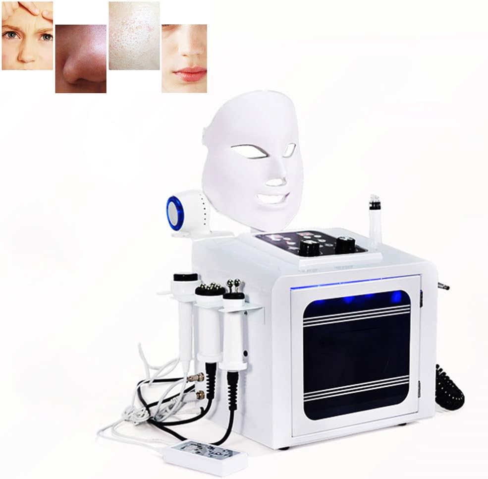 HHYGR Small Bubble Oxygen Beauty Machine 5 in 1 for Vacuum Pore Cleaning Facial Moisturizing Wrinkle Remover Skin Rejuvenation Device