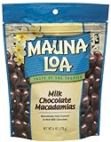 Mauna Loa Milk Chocolate Covered Macadamia Nuts, 6-Ounce Bag (Pack of 2)