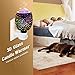 Ionlywax Pluggable Fragrance Candle Warmer 3D Glass Electric Wax Melt Warmers 3D Fireworks Plug-in Wall Lamp for Home Office Bedroom Living Room Gifts & Decor(3D Fireworks)