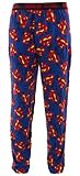 DC Comics Men's Cotton Superman Logo Lounge Pants