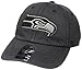 NFL Seattle Seahawks Sachem Franchise Fitted Hat, Small, Charcoal