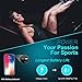 [Designed for Sport] Y2 Bluetooth Headphones, Wireless Headphones Earbuds with Mic, HD Stereo/Upgraded Fitter/Waterproof Sport Workout Running Wireless Bluetooth Earbuds Earphones for Android iPhone